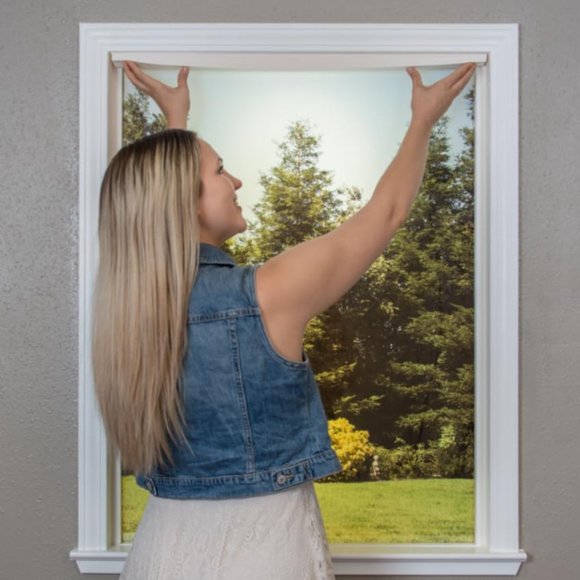 REDI SHADE Easy Lift Cordless Pleated Fabric Shade  NEW - Picture 8 of 8